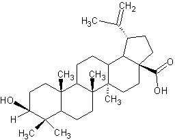 Формула Бетулиновой кислоты