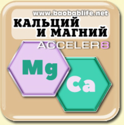 Цитрат магния и кальция в составе Acceler8