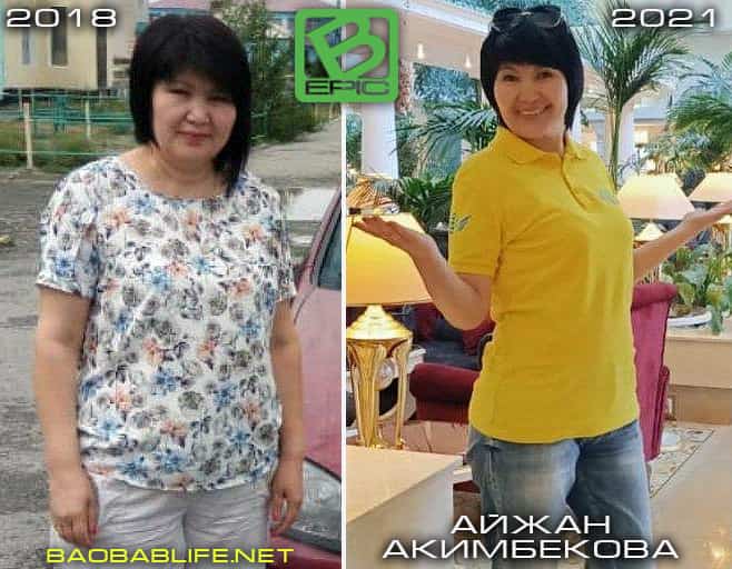 Снижение веса с капсулами BEpic - фото до и после