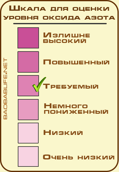 Как оценить уровень оксида азота после приёма B-Cardio